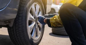roadside flat tire assistance