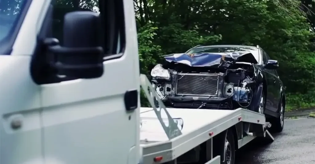 tow truck after car accident