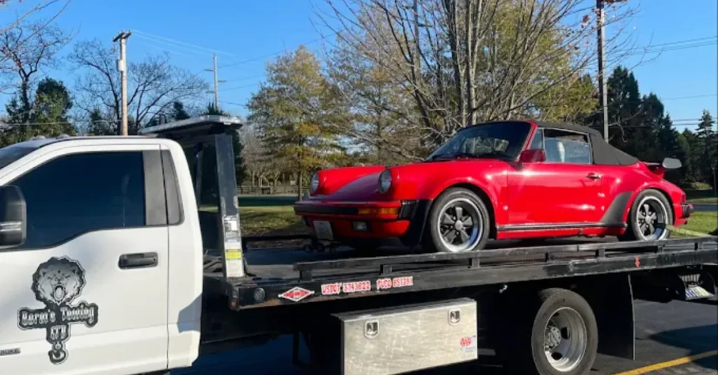 burm's towing distance limits