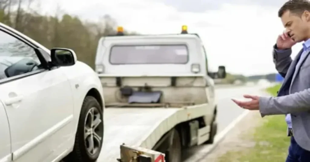 can you tow a car without keys