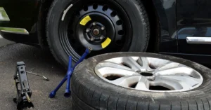 fix flat tire without spare